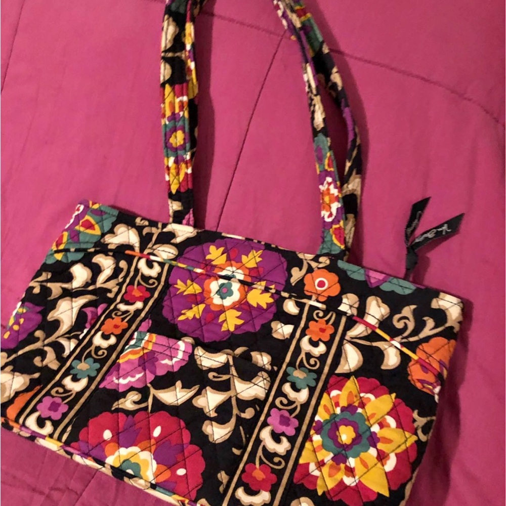 Floral Patterned Tote Bag - Vera Bradley